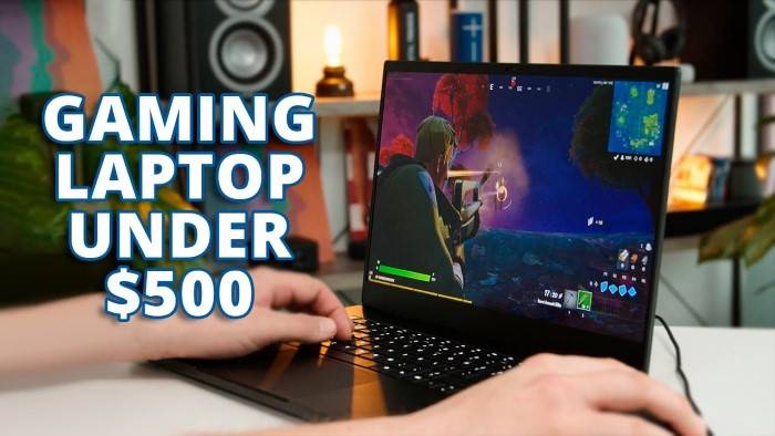 Top Picks for Gaming Laptops Under 500