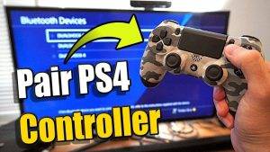 how to connect ps4 controller